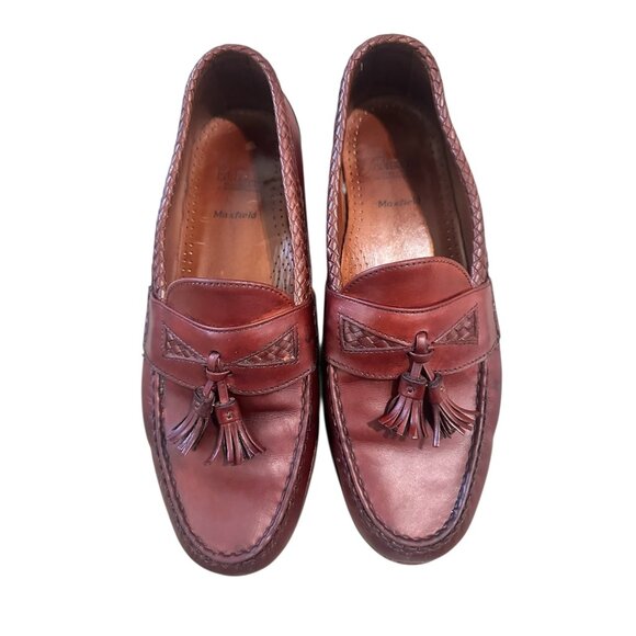 Allen Edmonds Maxfield Loafers Mens Size 10 Brown Leather Preppy Classic Office main image 13